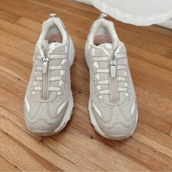 TRUE Y2K SKETCHERS zip up d’lites sneakers - Picture 2 of 5